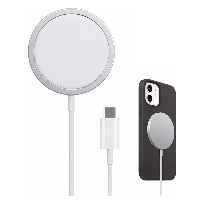 Caricatore Mag 15W Wireless Magnetico MFI Apple - Ricarica Wireless iPhone 1413