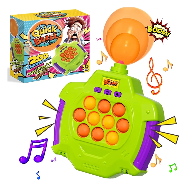 Consola Juegos Fidget Pop Electrónico Sensorial Niños 3-12 Años