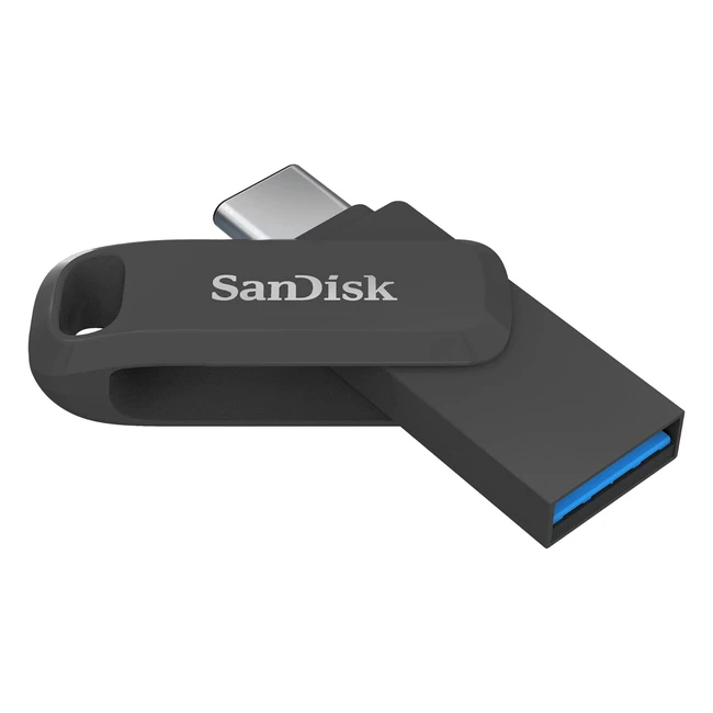 SanDisk 1TB Ultra Dual Drive Go USB Type-C Flash Drive | Up to 400MB/s | for Smartphones Tablets Macs | Black