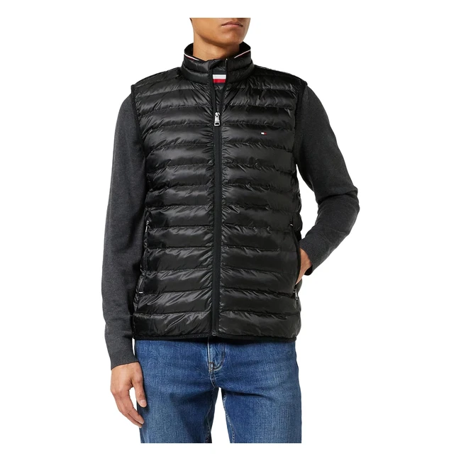 Gilet Piumino Uomo Tommy Hilfiger Core Packable Recycled - Nero - Ref.10004