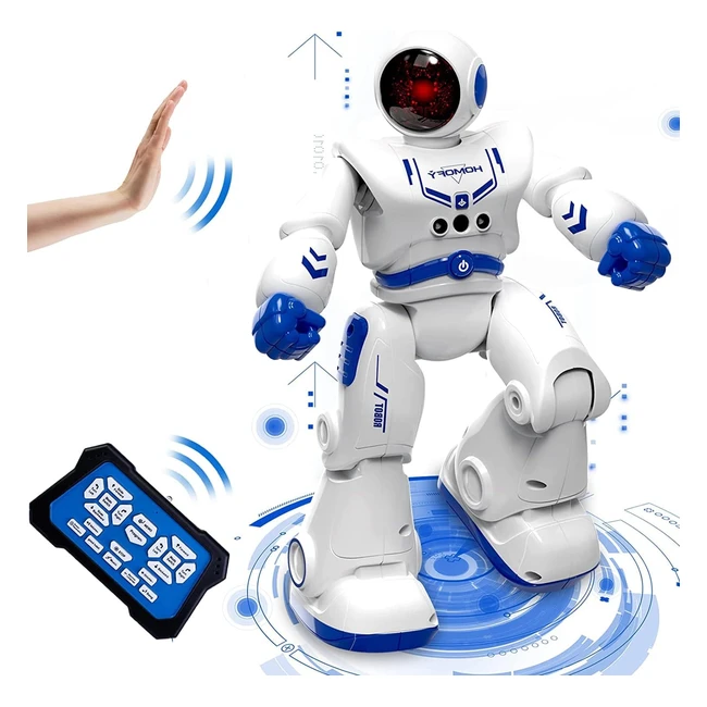 Robot Giocattolo per Bambini 8-12 Anni RC Intelligente con Telecomando e Sensore di Gesti