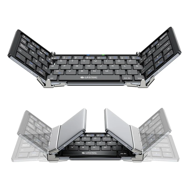 Teclado inalámbrico triplegable ESYNIC 51 - iOS Android PC Windows - Diseño español