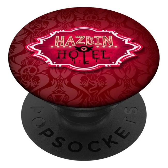 Hazbin Hotel Pop Socket Popsockets mit austauschbarem Popgrip - Offizielles Amazon Original Merchandise