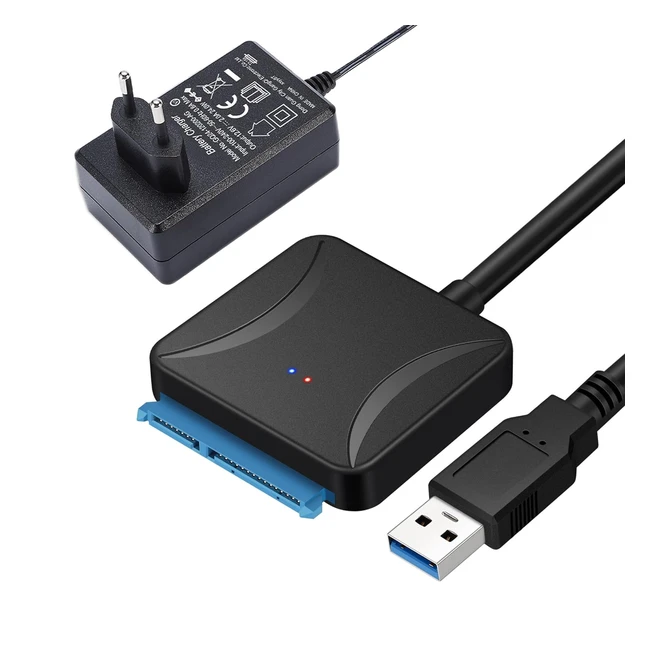 Adaptador de Disco Duro SATA a USB 3.0 - Mueuton - Ref. 3525 - UASP