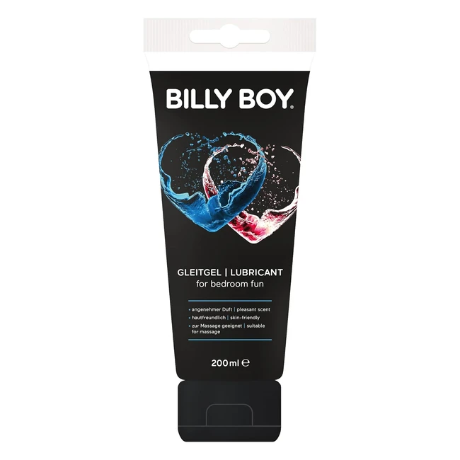 billy boy Gleitgel 200 ml - Wasserbasiert fruchtiger Duft leicht zu ffnen