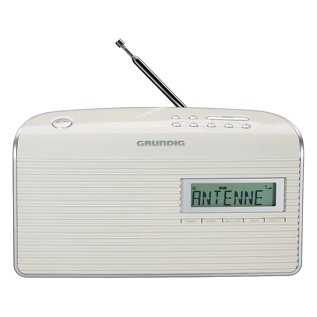 Radio Portable Grundig MusicWS7000DABW - Compact Portable FM RDS Haut-Parleu