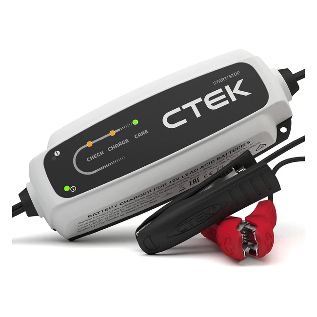 Ctek CT5 StartStop Cargador Batera 12V 5A - Mantenedor de Batera Inteligent