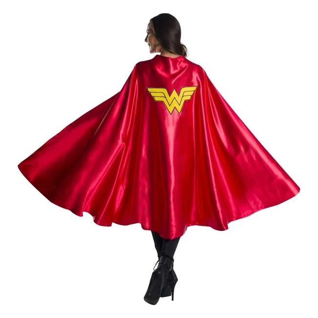 Deluxe Wonder Woman Cape | DC Comics | One Size | Costume Accessory