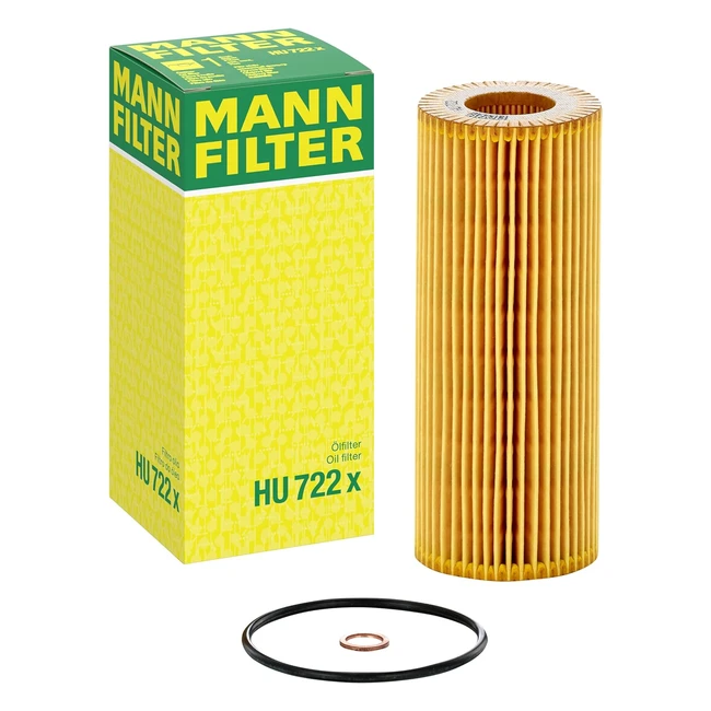 Filtro de Aceite Mannfilter HU 722 X Evotop para Automviles - Alta Calidad