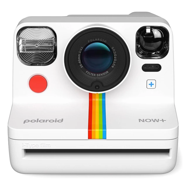 Polaroid Now Gen 2 Blanc - Appareil Photo Instantan Double Objectif - Contrl