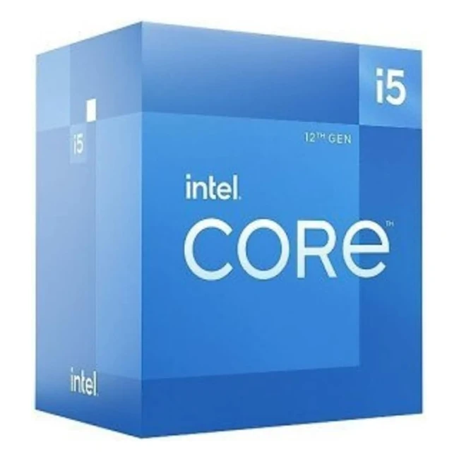 Procesador Intel Core i5-12400 12 Gen 25 GHz 6 ncleos LGA1700 RAM DDR4 y DD