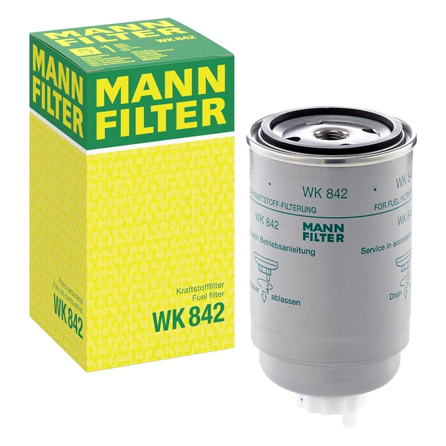 Mannfilter Kraftstofffilter WK 842 - Premium Qualität für Busse und Nutzfahrzeuge
