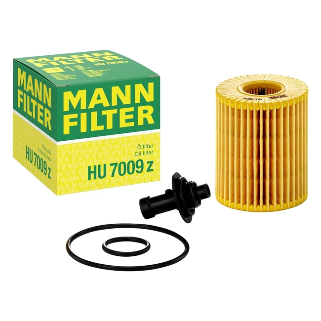 Filtro de Aceite Mannfilter HU 7009 Z - Juego de Filtros con Junta - Automvile