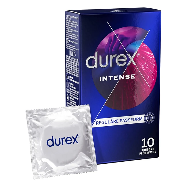 Durex Intense Kondome fr sicheren und intensiven Spa 10er Packung