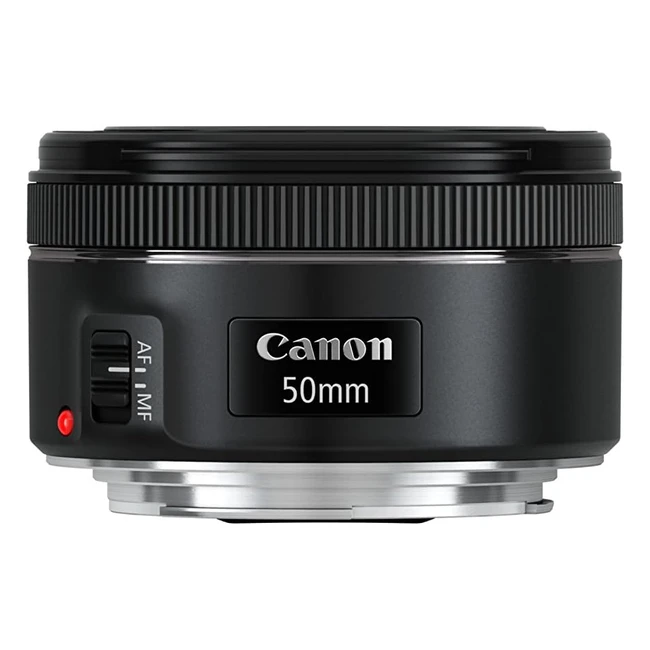 Canon Camera Lens Black 50mm EF 50mm f1.8 STM - Sharp Focus, Blurred Background