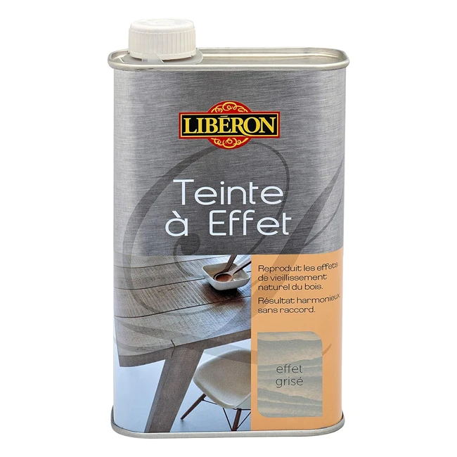 Teinte Liberon Effet Bois Gris 05L - Référence 1234 - Séchage Rapide