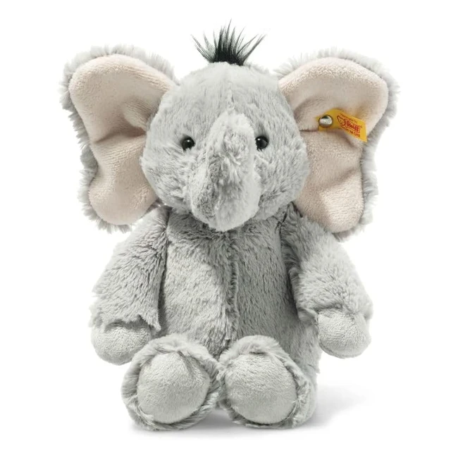 Steiff Ella Elephant Grau 30 cm Kuscheltier Plschtier mit Knopf im Ohr fr Ba