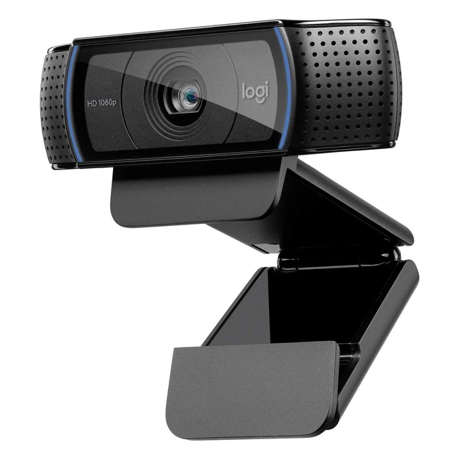 Logitech C920 HD Pro Webcam Full HD 1080p30fps Video Calling Stereo Audio Light Correction