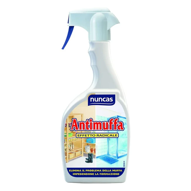Nuncas Detergente Antimuffa 500ml - Elimina Muffa Protegge e Previeni