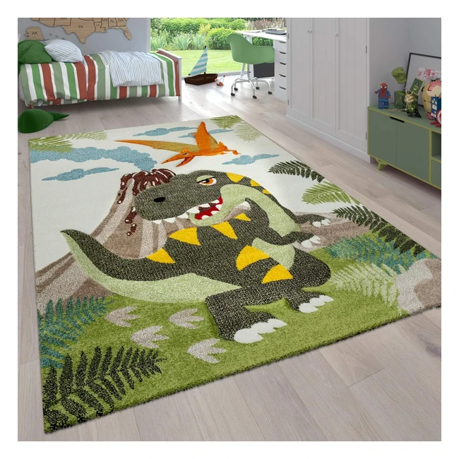 Paco Home Kinderzimmer Kinderteppich fr Jungen  Tier  Dschungel Motive  80x15
