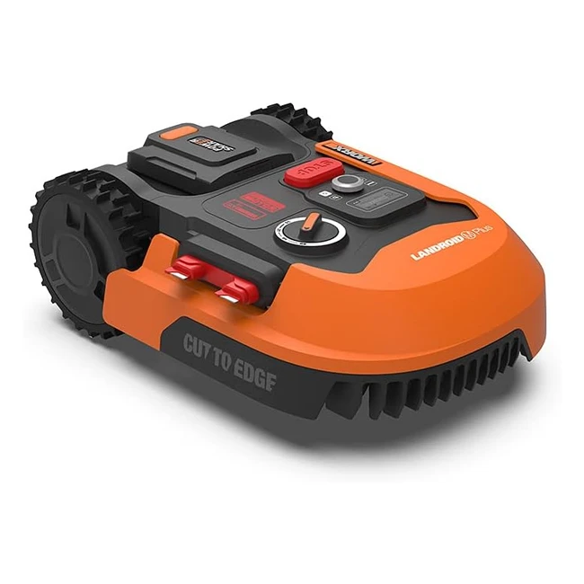 Worx Landroid M500 WR165E Robot Lawn Mower | Medium Gardens | 500m2 | Cut to Edge | App Control | WiFi