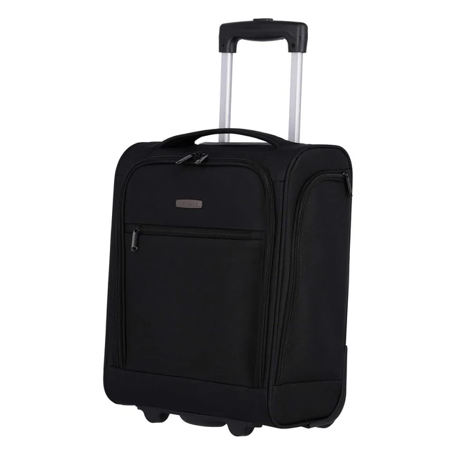 Maleta de equipaje de mano Travelite con ruedas y bolsa de líquidos - Compacto y blando 43 cm 28 litros