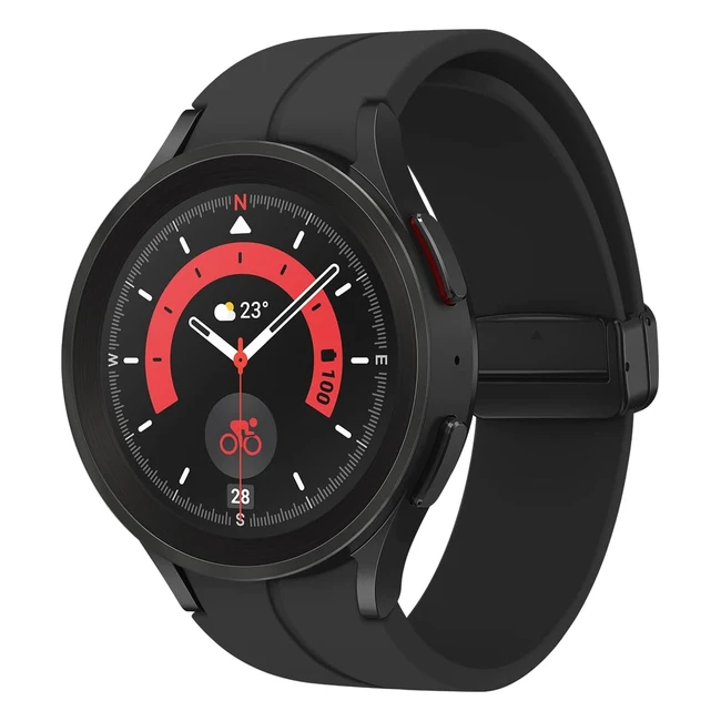Samsung Galaxy Watch5 Pro Smartwatch LTE 45mm Black Titanium - Gesundheitsfunkti