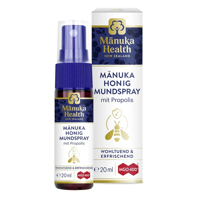 Spray orale Manuka con miele e propoli 20 gr - Prodotto Naturale