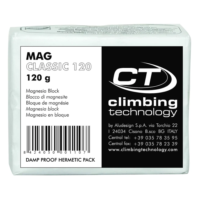 Magnesite Climbing Technology Mag Classic 120 - Bianco - Unisex Adulto