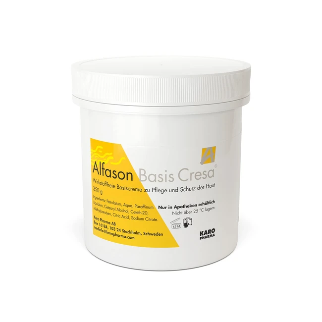 Alfason Basis Cresa - Spezialcreme fr trockene und empfindliche Haut 350 g