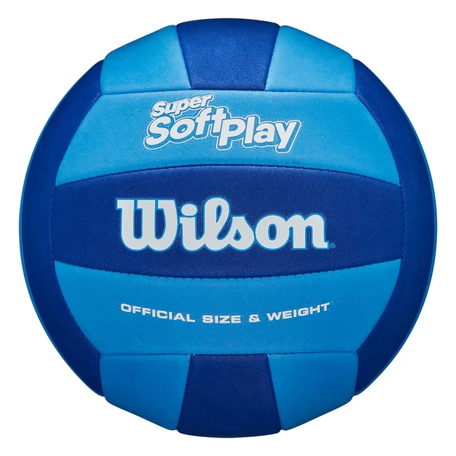 Wilson Ballon de Volleyball Super Doux Taille Officielle - Enfants 13