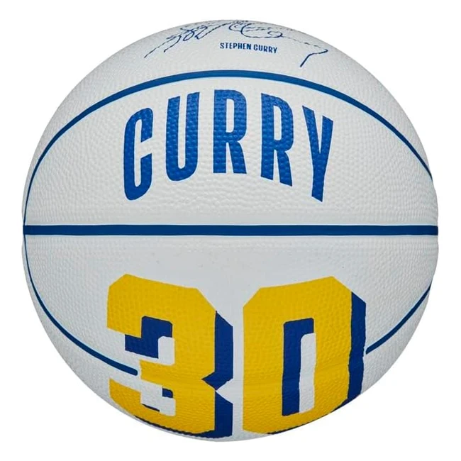 Wilson NBA Player Icon Mini Basketball Mixte - Ballon de Basket Stephen Curry Taille 3