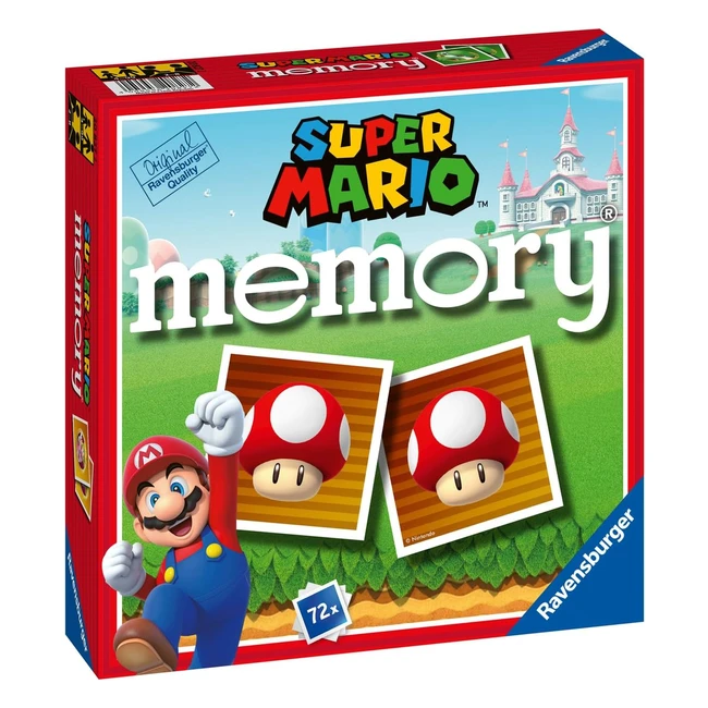 Memory Super Mario - Juego de Mesa para Nios 4 - Ravensburger