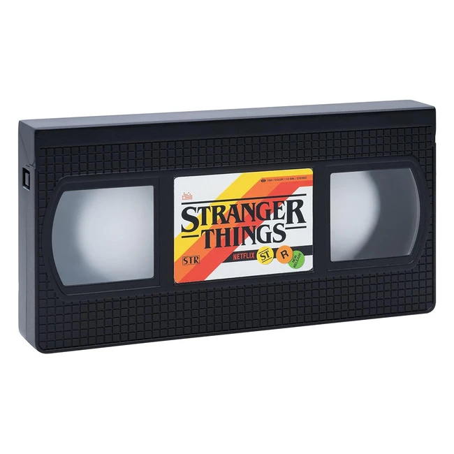 Lampe Paladone Stranger Things VHS Logo - Dcoration Geek - Rplique VHS - Log