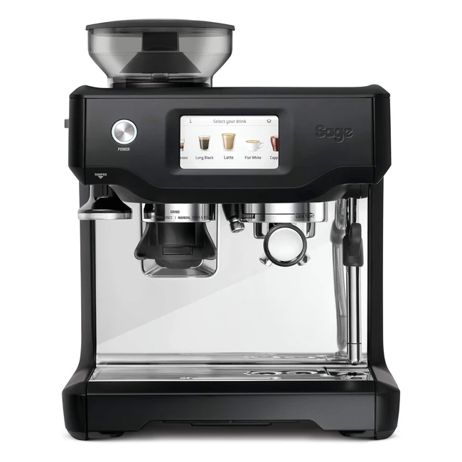 Sage Barista Touch Espresso Machine Black Truffle - 4 Keys Formula