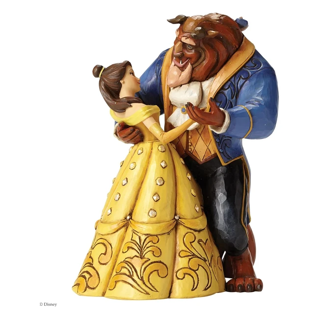 Figurine Enesco Disney Traditions 4049619 Belle et la Bte Dansant 25e Annivers