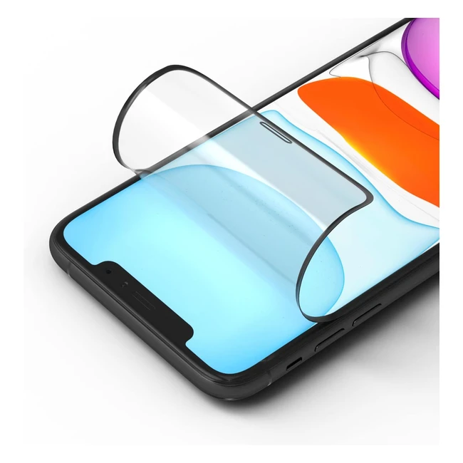 Rhinoshield Protection iPhone 11 XR - Anti-chocs 3D Transparent - Résiste aux Chocs et Rayures - Installation Facile
