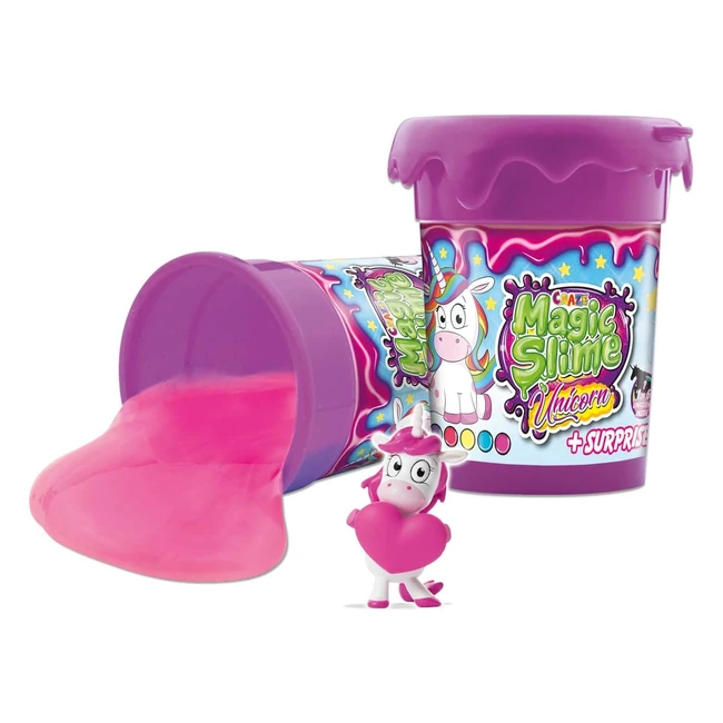Craze Magic Slime Unicorno Sorpresa 6 Colori 110ml - Ideale per Bambini