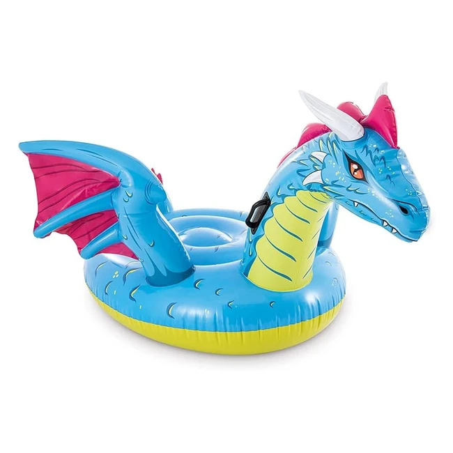Colchoneta Hinchable Intex Ride On Dragon 201x191 cm 3 Aos Multicolor