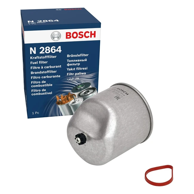 Filtre Diesel Bosch N2864 - Haute Qualit et Efficacit de Filtration