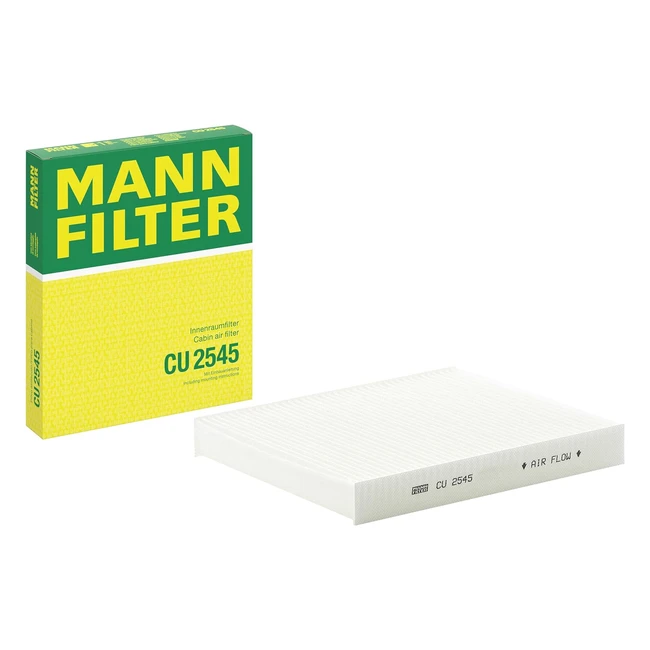 Filtro habitáculo Mannfilter CU 2545 premium - Protección total