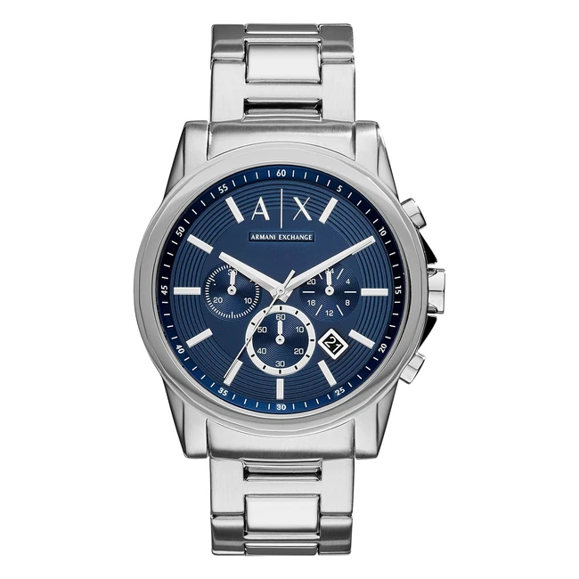 Armani Exchange Men's Chronograph Stainless Steel Watch 45mm AX2509