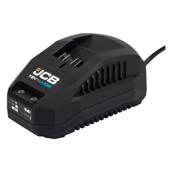 JCB 18V 24A Fast Charger for Lithium-ion Batteries - Drill Driver Combi Drill 