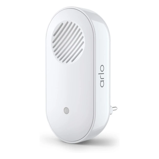 Arlo Chime 2 - Videocitofono Esterno Wireless - Notifiche Audio - Sirena Integrata - Bianco