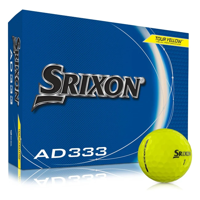 Srixon AD333 11 High-Performance Golf Balls - Low Compression for Distance  Con