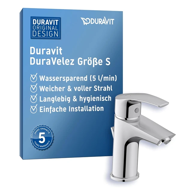 Duravit Duravelez Wasser sparen Waschtisch Armaturen Gre S Auslaufhhe 100m