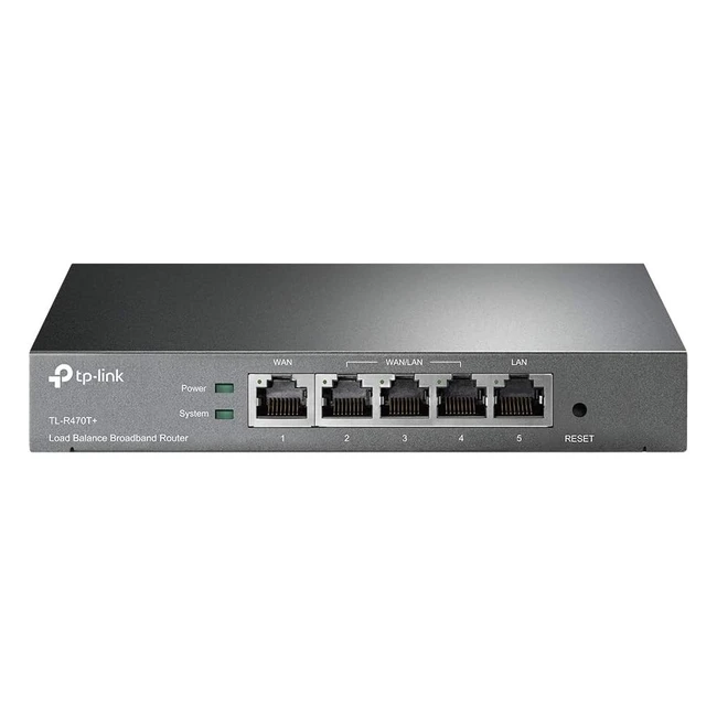 Router Balanceador de Carga TP-Link TLR470T 10100M WAN Seguridad Avanzada