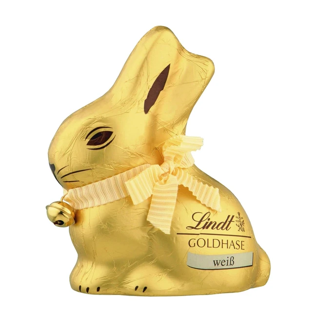 Lindt Goldhase 4 x 100 g Premium Schokolade in Hasenform fr Ostern