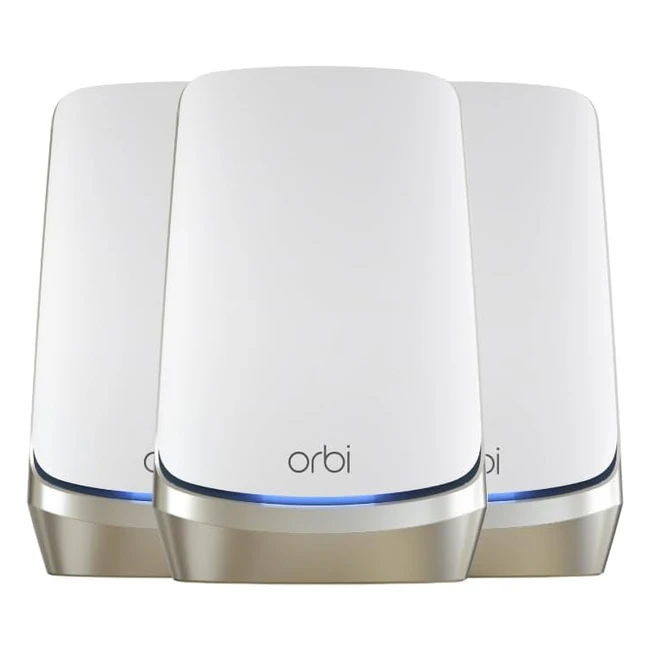 Netgear Orbi Mesh Wifi 6E RBKE963 Router 108 Gbps Bianco