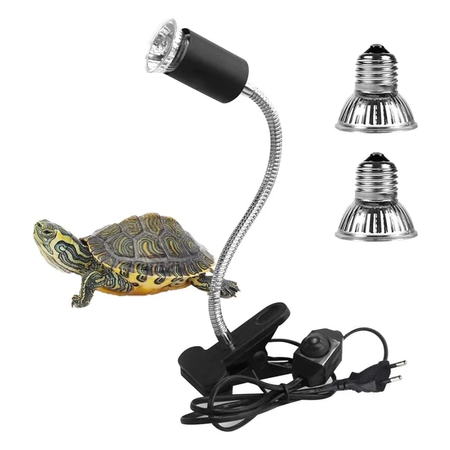 Ampoules UVA UVB Ledgle 25W et 50W pour Reptiles - Base Longue 360